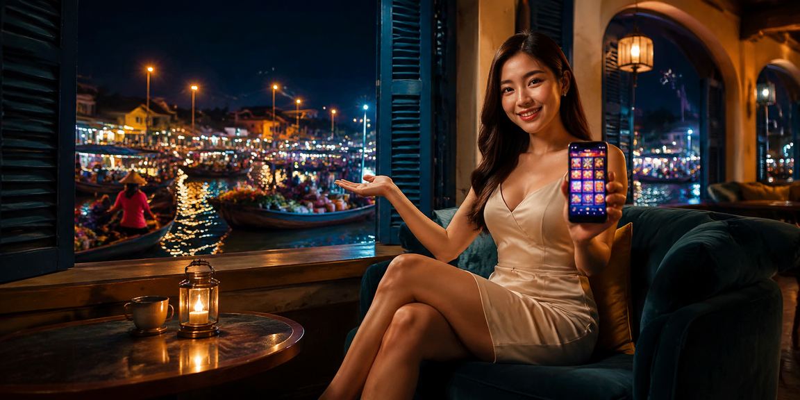 Thanh niên Cần Thơ vừa uống cà phê vừa theo dõi kèo bóng đá trên điện thoại